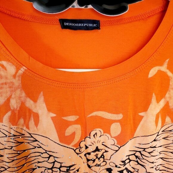 women Vintage print Top blouse - Picture 3 of 4